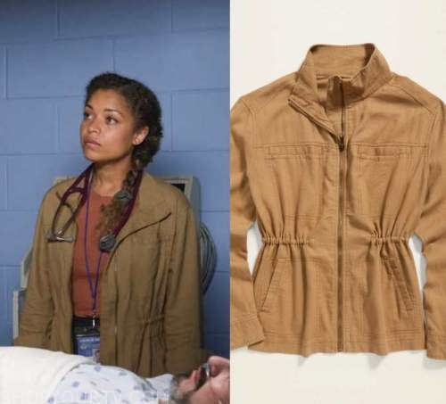 The Good Doctor: Season 4 Episode 19 Claire's Zip Utility Jacket | Shop ...
