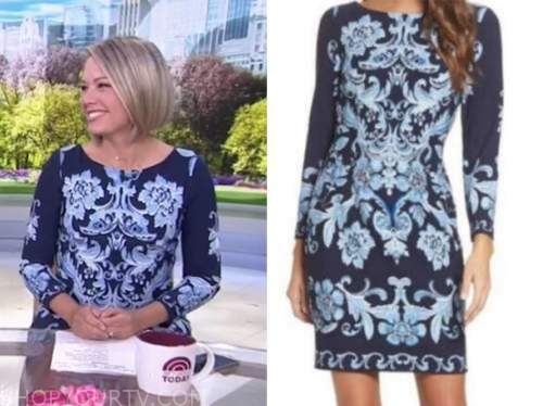dylan dreyer floral dress today
