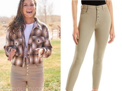 katie thurston, the bachelorette, beige skinny jeans