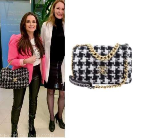 kyle richards chanel bag