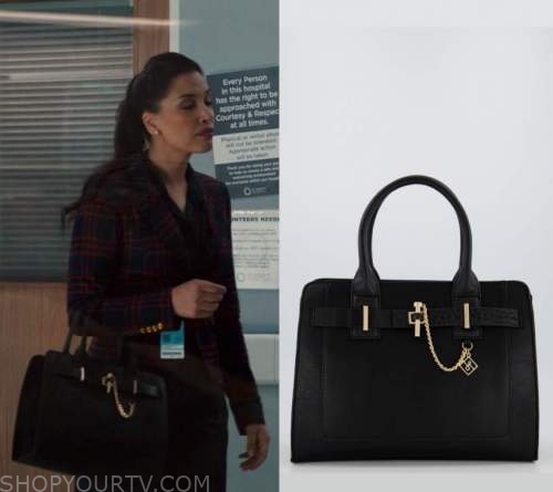 Nurses: Season 2 Episode 3 Kate's Black Tote Bag | Shop Your TV