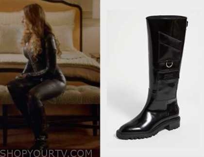 Dynasty: Season 4 Episode 8 Fallon’s Black Boots | Fashion, Clothes ...