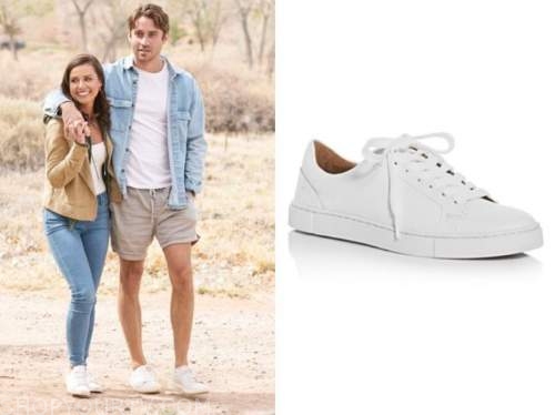Katie Thurston, the bachelorette, white sneakers