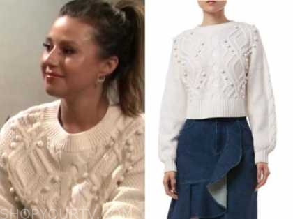Katie Thurston, the bachelorette, ivory sweater