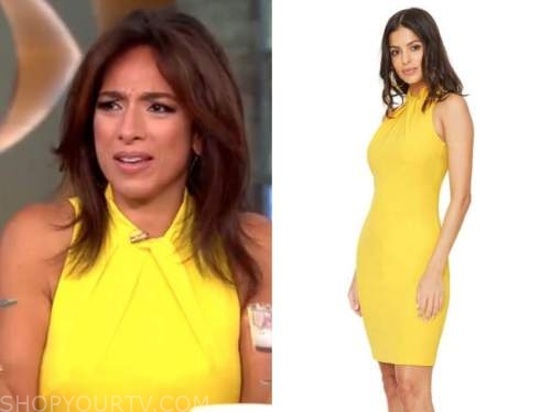 Michelle miller, cbs this morning, yellow dress