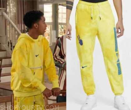 Family Reunion: Season 2 Episode 13 Shaka's Yellow Dye Joggers | Shop ...