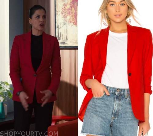 Nurses: Season 2 Episode 9 Kate's Red Blazer | Shop Your TV