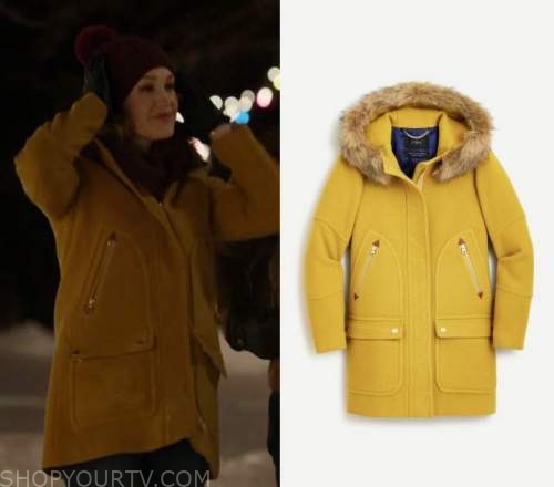 The Republic of Sarah: Season 1 Episode 9 Corinne's Yellow Parka Jacket ...