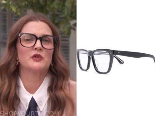 Drew Barrymore, Drew Barrymore show, black glasses