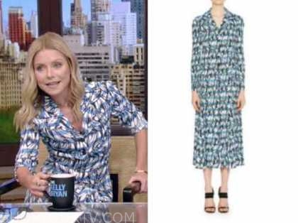 Live with Kelly and Ryan: September 2021 Kelly Ripa's Blue and White ...