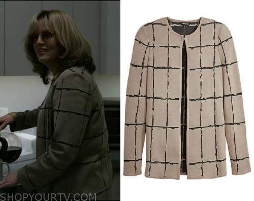 American Crime Story: Season 3 Episode 1 Linda's Beige Windowpane ...