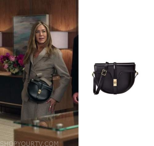 jennifer aniston black crossbody bag