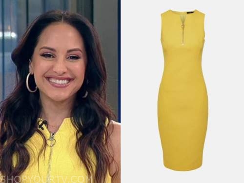 Emily compagno, yellow dress, outnumbered