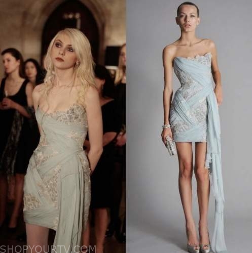 Gossip Girl: Season 3 Episode 20 Jenny's mint dress