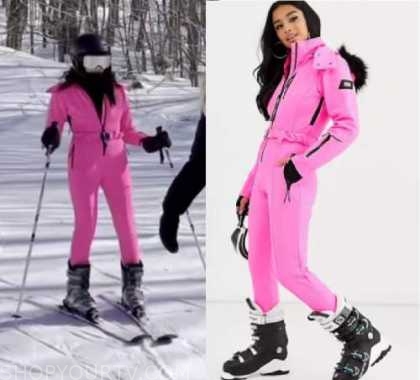 Winter House: Season 1 Episode 5 Paige's Pink Ski Suit