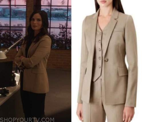 NCIS: Season 19 Episode 6 Jessica's Tan Blazer | Shop Your TV