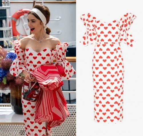 DIY Emily in Paris Heart Dress  Emily in paris, Parisian style, Lily  collins