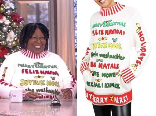Whoopi goldberg deals xmas sweaters 2017