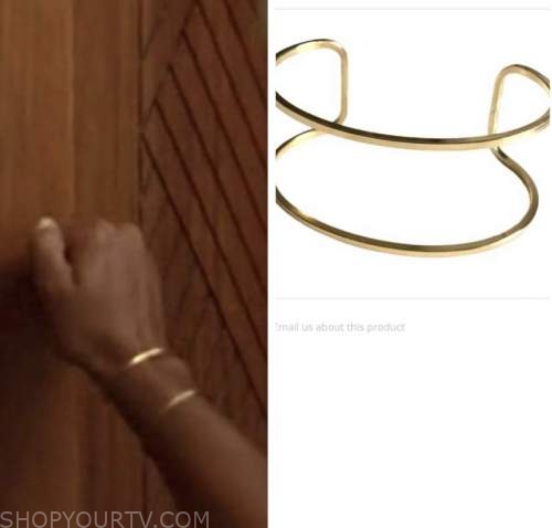 michelle young, the bachelorette, gold cuff bracelet
