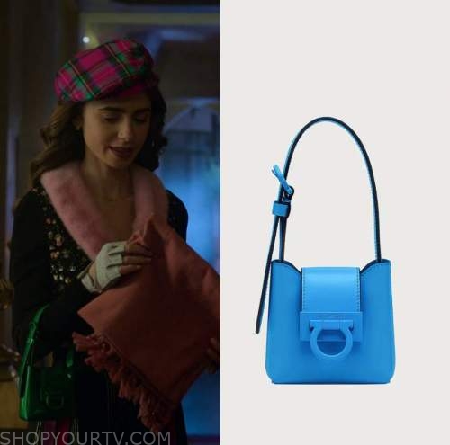 Emily in Paris: Season 2 Episode 4 Emily's Green Mini Bag