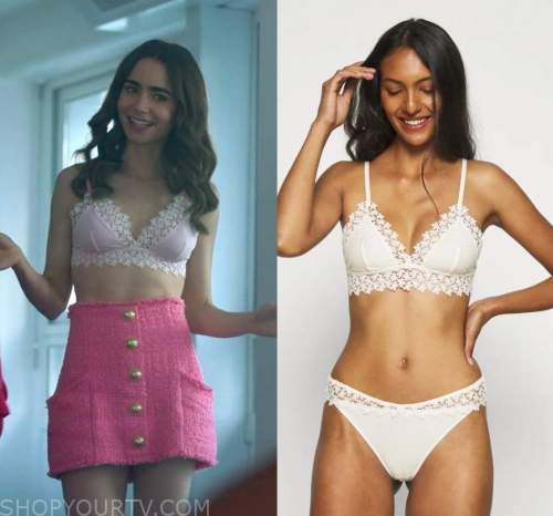 Emily in Paris: Season 2 Episode 7 Emily's Lace bra