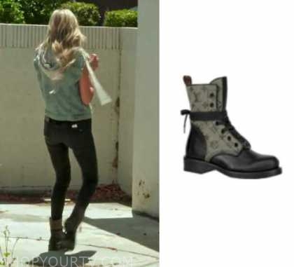 Flip or Flop: Season Episode Christina's & Olive Print Combat Boots | Your TV