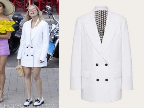 Emily In Paris Season 2 Camille Check Blazer