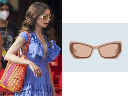 Emily in Paris Sunglasses Remind us to Play - Mia Burton