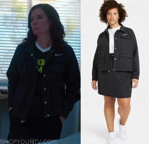 Swagger: Season 1 Episode 9 Meg's Black Utility Jacket | Shop Your TV