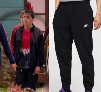 Cobra Kai: Season 4 Episode 3 Hawk's Black Joggers | Shop Your TV