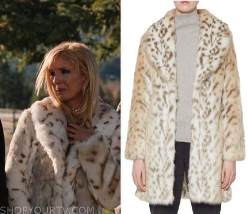 Yellowstone Beth Dutton White Fur Coat