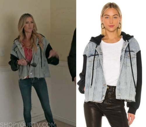 Flip or Flop: Season 12 Episode 7 Christina's Denim Hooded Jacket ...