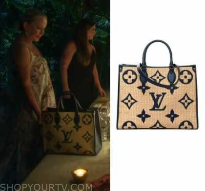 Real Housewives of Orange County: Season 16 Episode 7 Shannon's Straw LV  Print Tote Bag