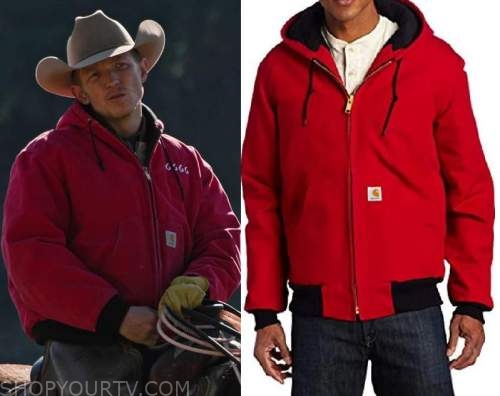 Yellowstone: Season 4 Episode 10 Red Carhartt Jacket | Shop Your TV