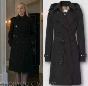 Inventing Anna: Season 1 Episode 3 Anna's Black Trench Coat | Shop Your TV