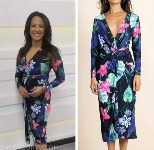 Good Morning Britain: February 2022 Ranvir Singh's Floral Dress | Shop ...