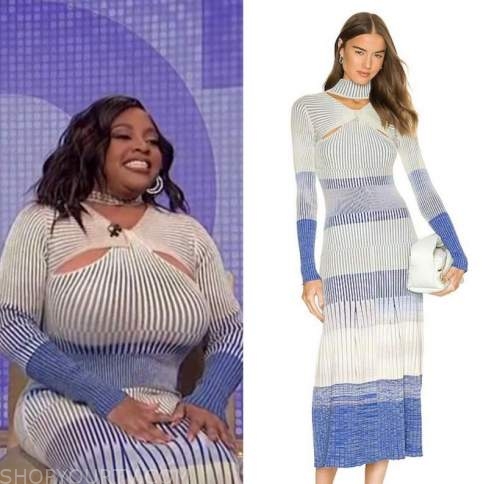 Wendy williams on sale striped dress