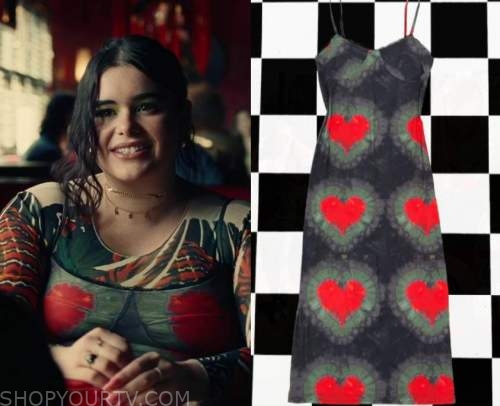 Euphoria: Season 2 Episode 6 Kat's Tie Dye Bustier Dress
