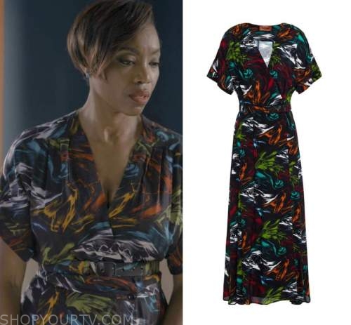 Sweet Magnolias: Season 2 Episode 10 Helen's Printed Midi Dress | Shop ...