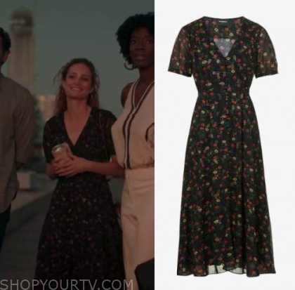 Transplant: Season 2 Episode 11 Floral Midi Dress | Shop Your TV