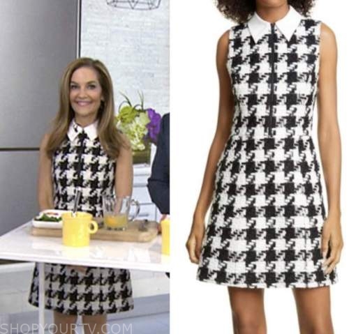 joy bauer, the today show, houndstooth dress