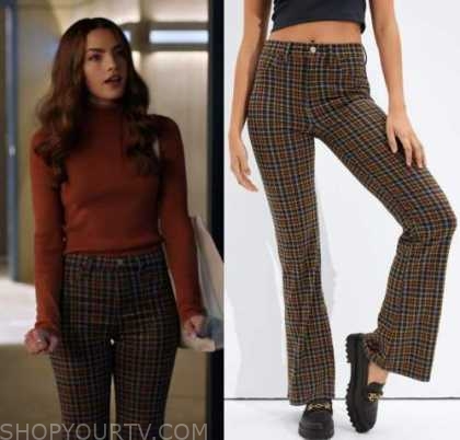 The Flash: Season 8 Episode 7 Allegra's Plaid Trousers | Shop Your TV