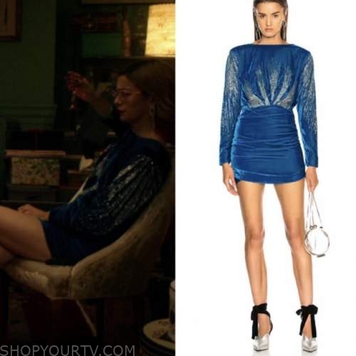 Katy Keene: Season 1 Episode 4 Pepper's blue sparkly dress | Shop Your TV
