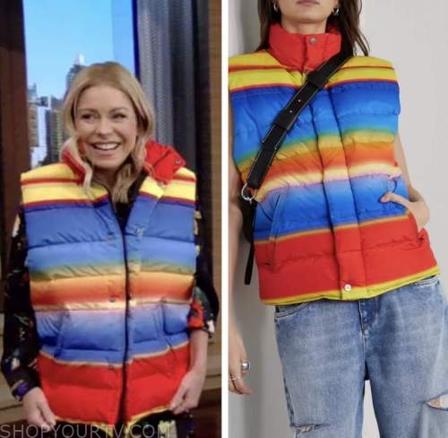 Live with Kelly and Ryan: March 2022 Kelly Ripa's Red, Yellow and Blue ...