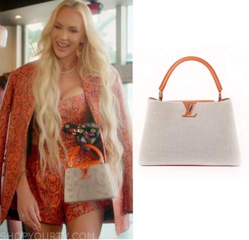 Louis Vuitton Speedy 30 Tote Bag worn by Christine Quinn as seen in Selling  Sunset (S05E05)