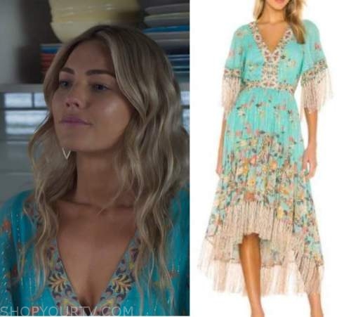 Home and Away: April 2022 Jasmine's Blue Fringe Dress | Shop Your TV