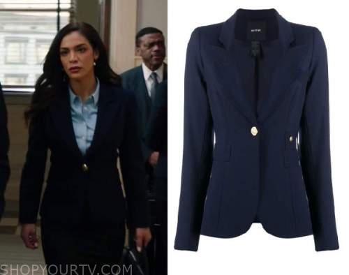 Law and Order: Season 21 Episode 6 Sam's Navy Blazer with Gold Button ...