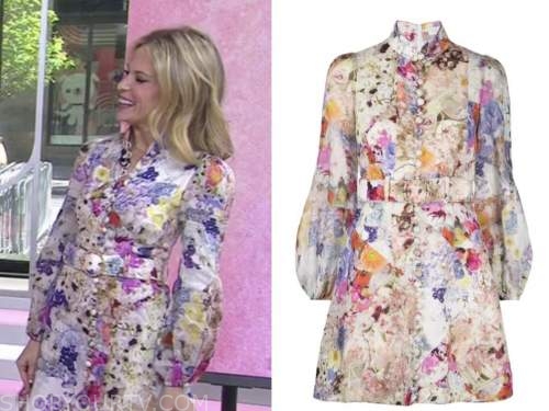 the today show, dr. marnie nussbaum, floral belted dress