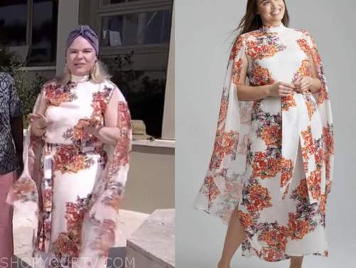 Julianne “JuJu” Taylor, the today show, white and orange floral dress