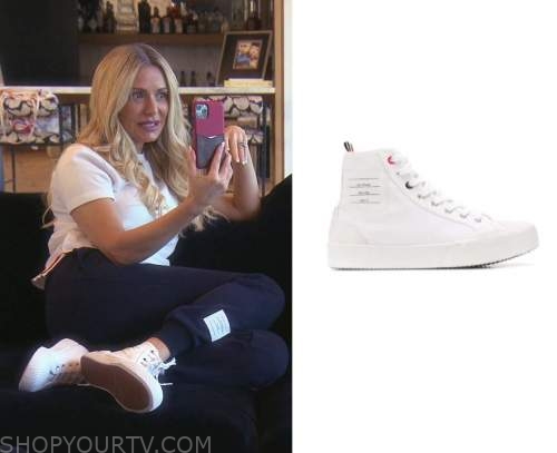 Louis Vuitton Vitesse Jogging Pants worn by Dorit Kemsley as seen in The  Real Housewives of Beverly Hills (S12E12)